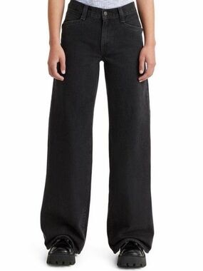 Levi's 94 baggy wide size 24 black
